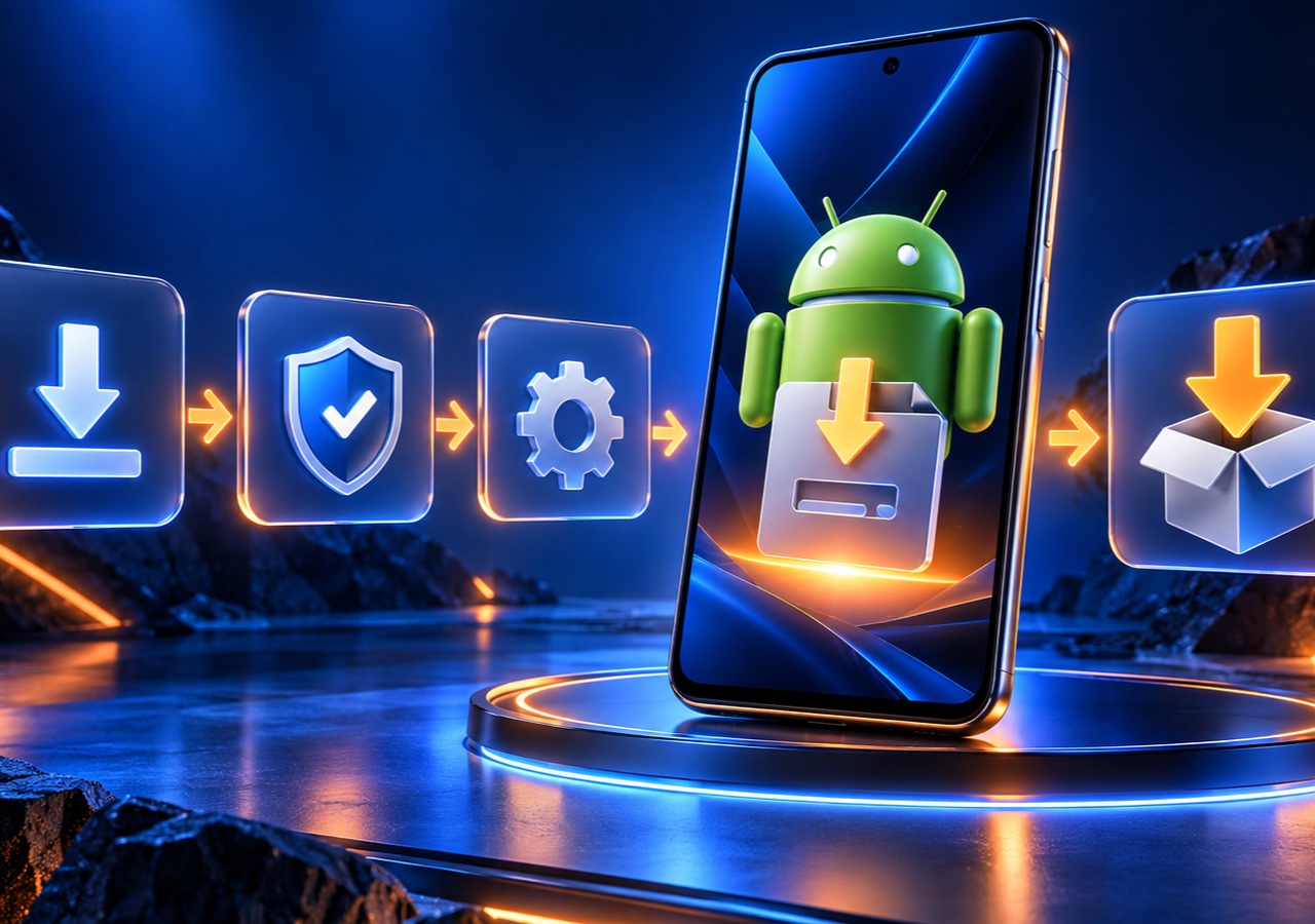 Android telefonlarda APK indirme, güvenlik kontrolü ve uygulama kurulum adımları