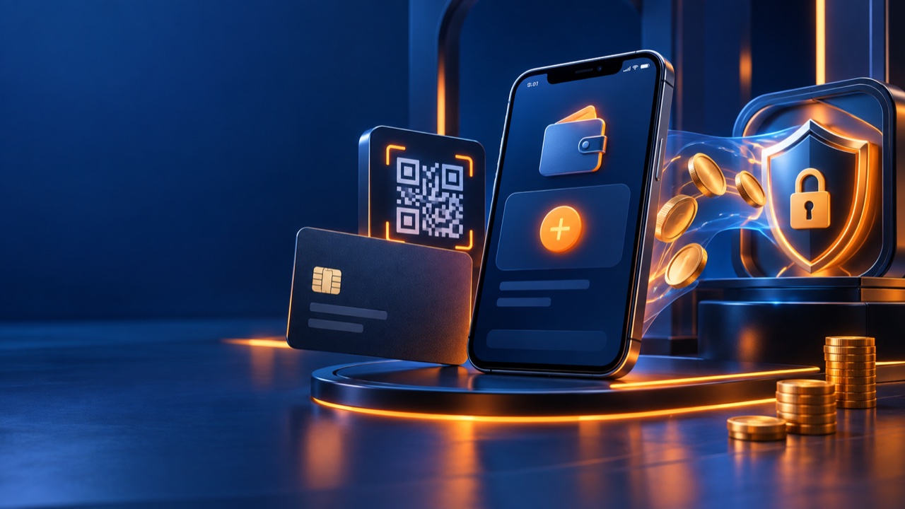 Kart, QR ve dijital cüzdanla güvenli ilk para yatırma işlemi
