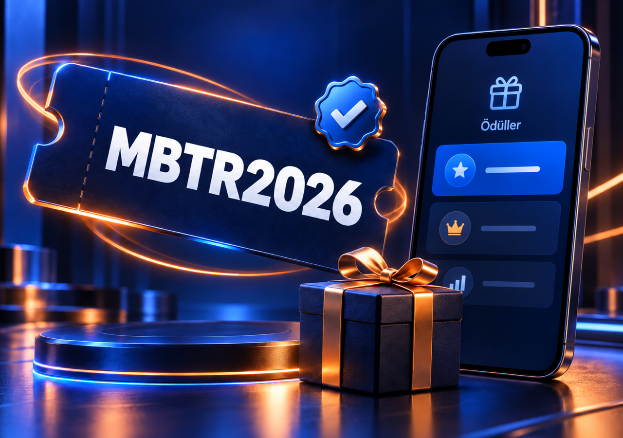 MBTR2026 promosyon kodu, dijital kupon ve ödül ekranı