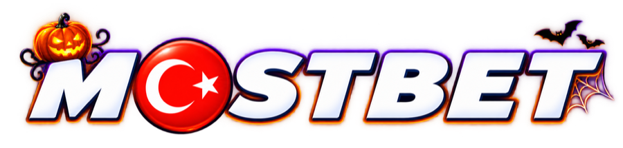 Mostbet Türkiye Türk bayraklı Halloween logosu
